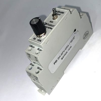 ADAPTADOR REGULADOR INTENSIDAD V2, 0-10V > 0-5 TRANSPORTADOR SPV, MONTADO EN CARRIL DIN