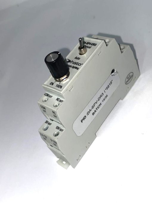 ADAPTADOR REGULADOR INTENSIDAD V2, 0-10V > 0-5 TRANSPORTADOR SPV, MONTADO EN CARRIL DIN