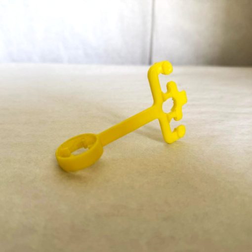 SOPORTE PARA TUBO TRANSPARENTE