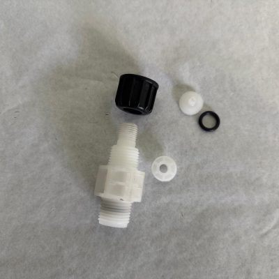 VÁLVULA INYECCIÓN 1/2" 4X6 V PVDF