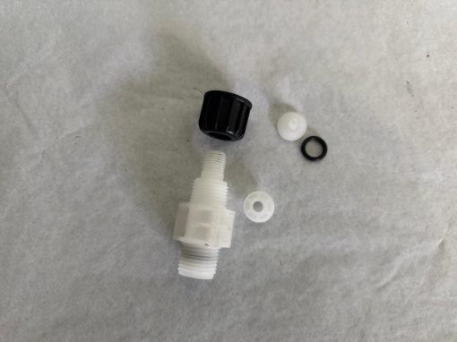 VÁLVULA INYECCIÓN 1/2" 4X6 V PVDF